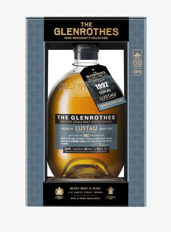 GLENROTHES 1992 LUSTAU SHERRY CASK FINISH Bodegas Lustau